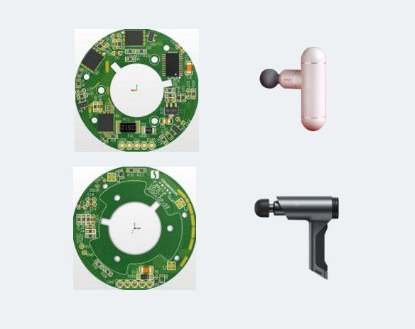 Fabrication de circuits imprimés pour le brossage du moteur Fascia Gun supporte le contrôle des ondes carrées inductives non inductives