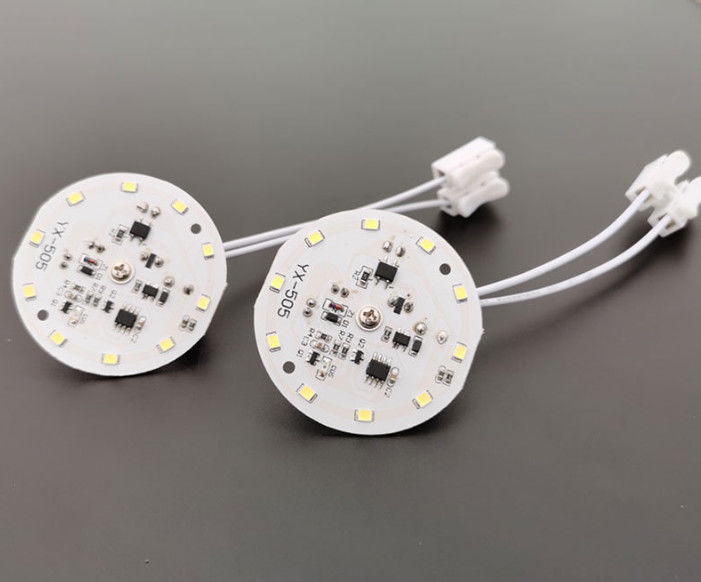 PCBA avec 10 LED et connecteur USB pour la voix et la détection de la lumière