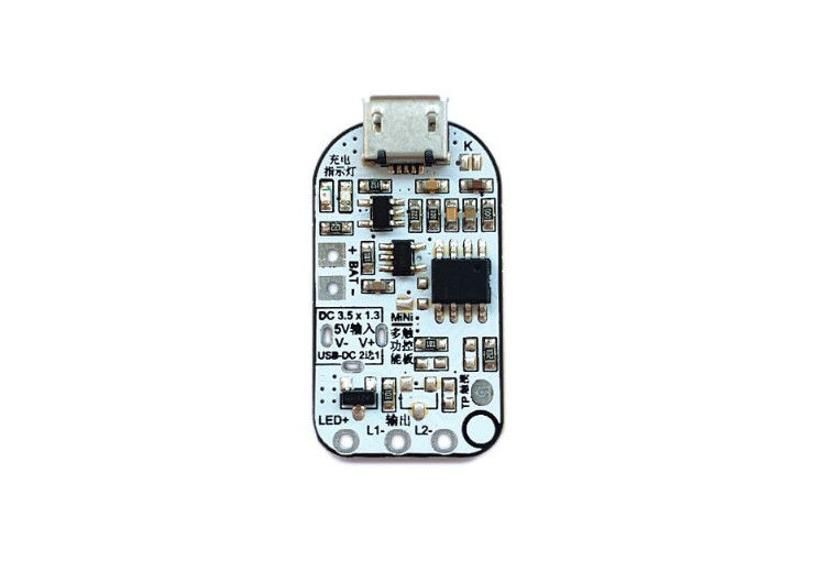 PCBA pour la lampe de table à commande tactile avec trois LED à atténuation sans pas