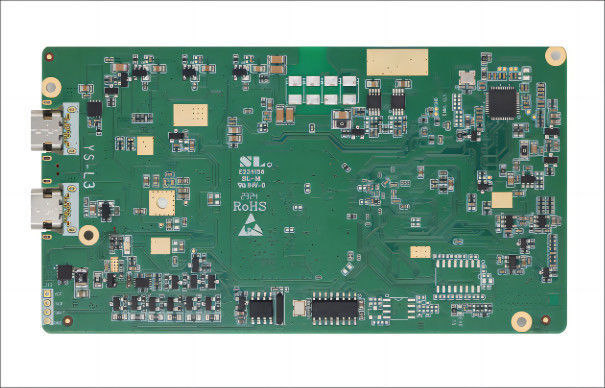 Assemblage et fabrication de circuits imprimés multicouches pour la construction d'une carte mère Android intégrée pour visiteur d'interphone