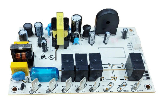 Panneau de commande de commutateur tactile à bouton électronique avec rétroéclairage de la plage de cuisine