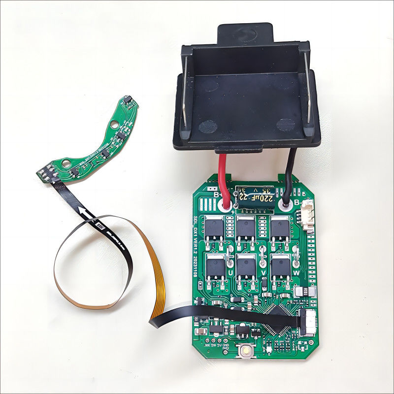 PCBA rigide flexible pour tailleuse électrique avec indicateur LED, commutateur et fonction de déclenchement