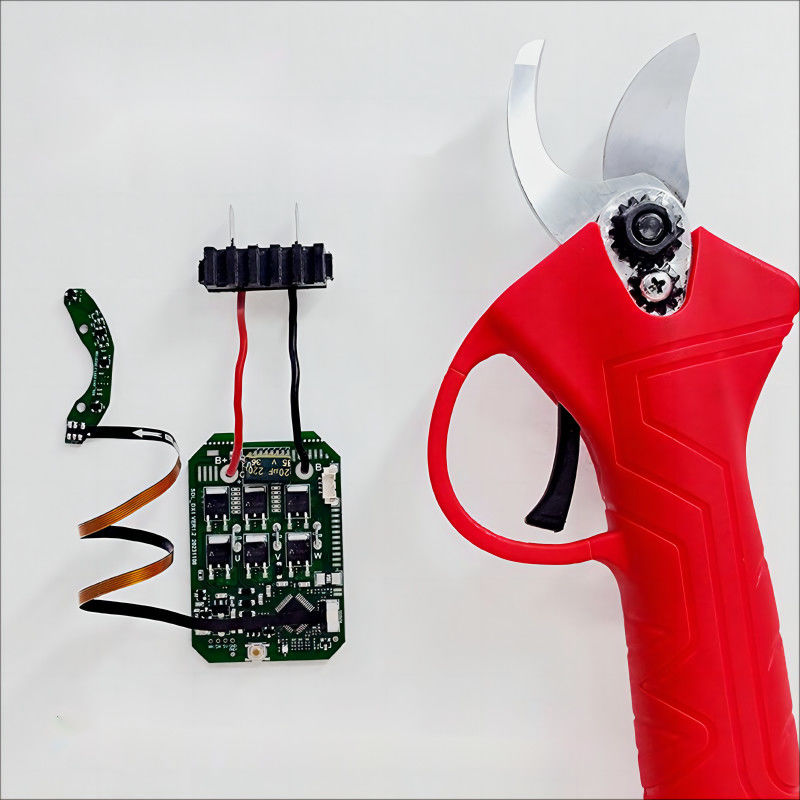 PCBA rigide flexible pour tailleuse électrique avec indicateur LED, commutateur et fonction de déclenchement