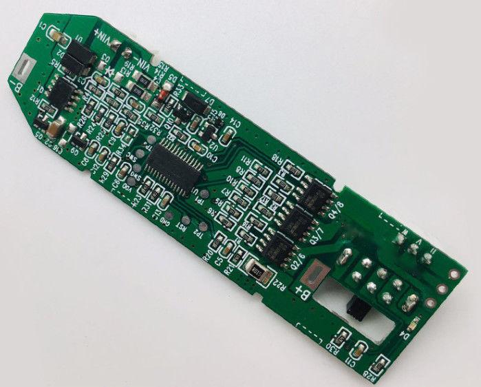 Ciseaux de coiffeur à virage rapide PCB personnalisé avec moteur sans balais BLDC et gestion de la batterie au lithium 2 en 1