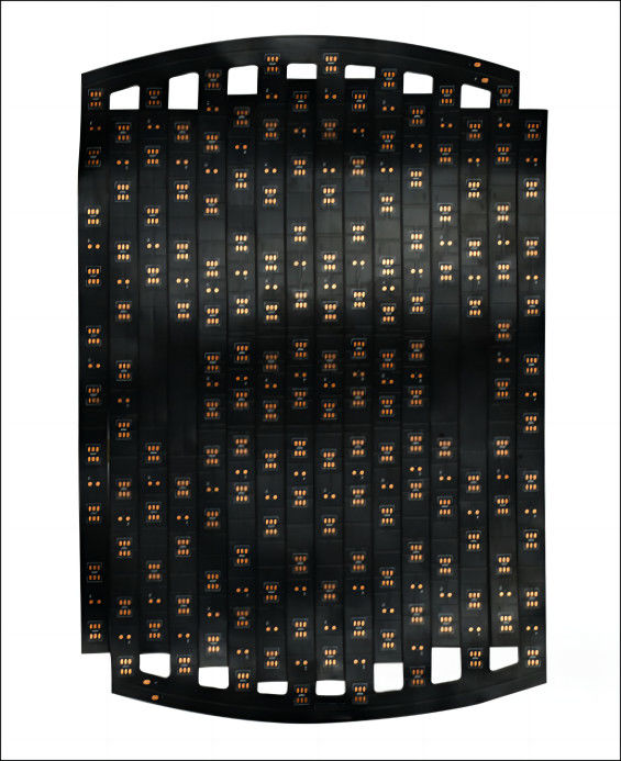 PCB flexible à base d'aluminium pour ceinture de contrôle de thérapie physique à lumière rouge et bleue