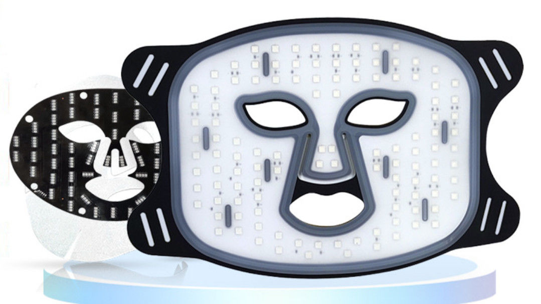 Tableau de commande de masque de beauté à lumière rouge à LED avec fonction de capteur de peau intelligent