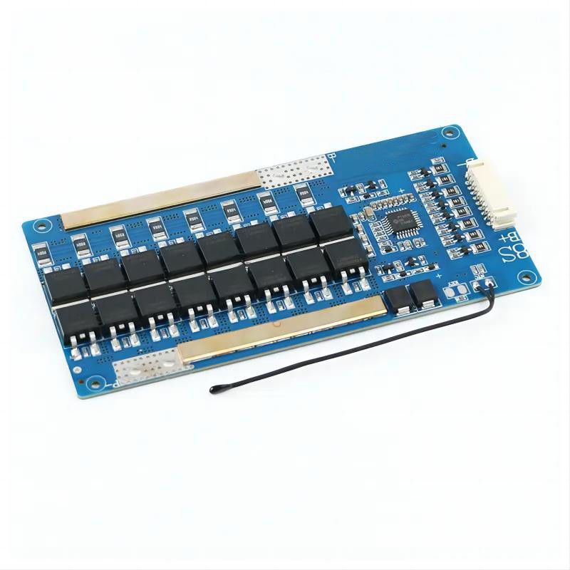 8 série carte de protection de la batterie au lithium fer phosphate 24V 40A 50A 60A fabrication en ligne de PCB