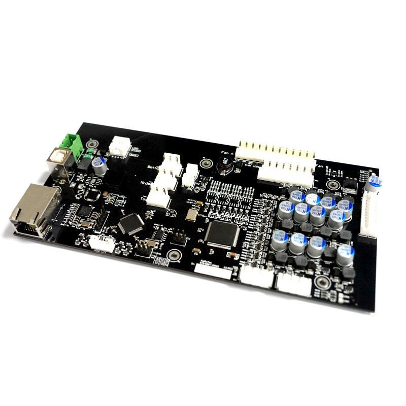 Certification UL 2 Couche 0.1 mm Trace minimale de produit du système de PCB rigide / produit de l'unité PCBA en KB6160C