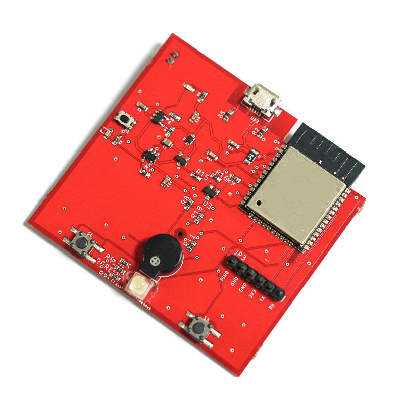 Certifié UL double couche rouge FR-4 carte de circuit imprimé PCBA pour la fabrication d'électronique
